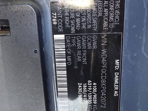 Used 2019 Mercedes-Benz Sprinter 144 image 13