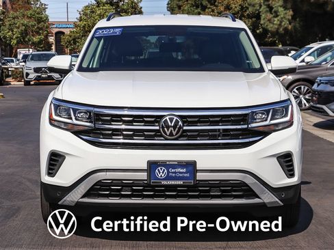 Used 2023 Volkswagen Atlas SE w/ Black Wheel Package FWD image 3