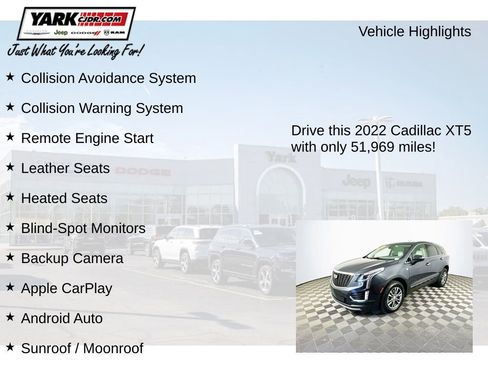 Used 2022 Cadillac XT5 Premium Luxury AWD/4WD image 8