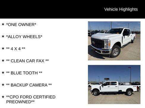 Used 2023 Ford F250 XL w/ FX4 Off-Road Package AWD/4WD image 4