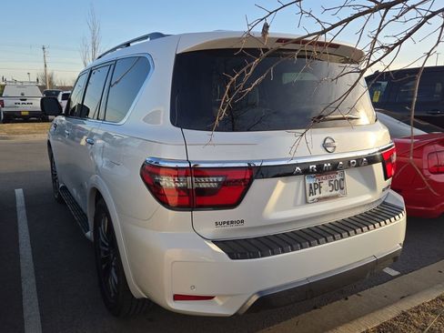 Used 2023 Nissan Armada Platinum w/ Captain's Chairs Package image 2