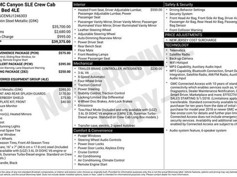 Used 2018 GMC Canyon SLE w/ SLE Convenience Package AWD/4WD image 10