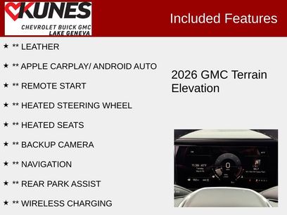 New 2026 GMC Terrain Elevation w/ Elevation Premium Package