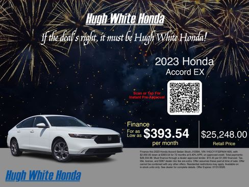 Used 2023 Honda Accord EX image 3