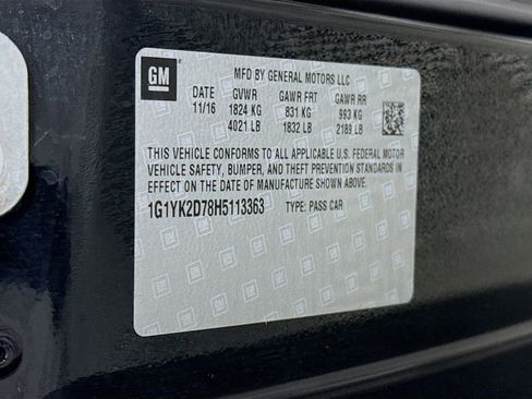 Used 2017 Chevrolet Corvette Stingray Coupe image 38