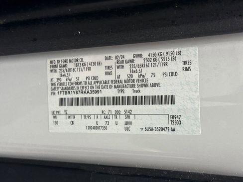 Used 2024 Ford Transit 250 Low Roof w/ Exterior Upgrade Package image 31