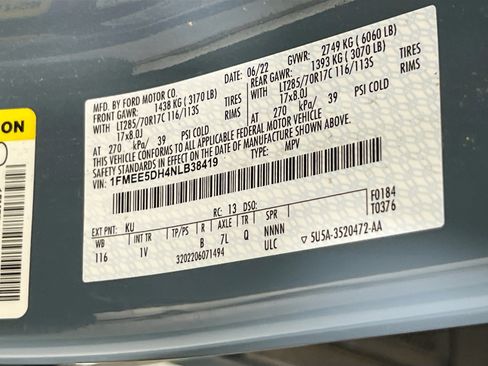 Used 2022 Ford Bronco Badlands image 29