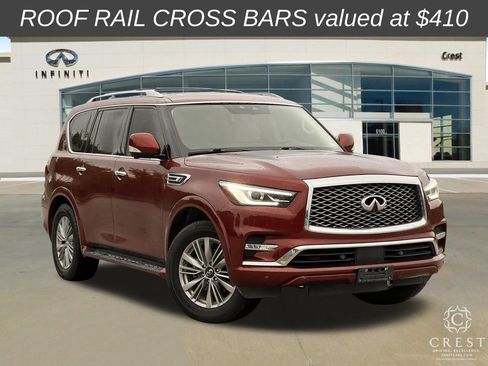 Used 2021 INFINITI QX80 Luxe w/ Cargo Package RWD image 1
