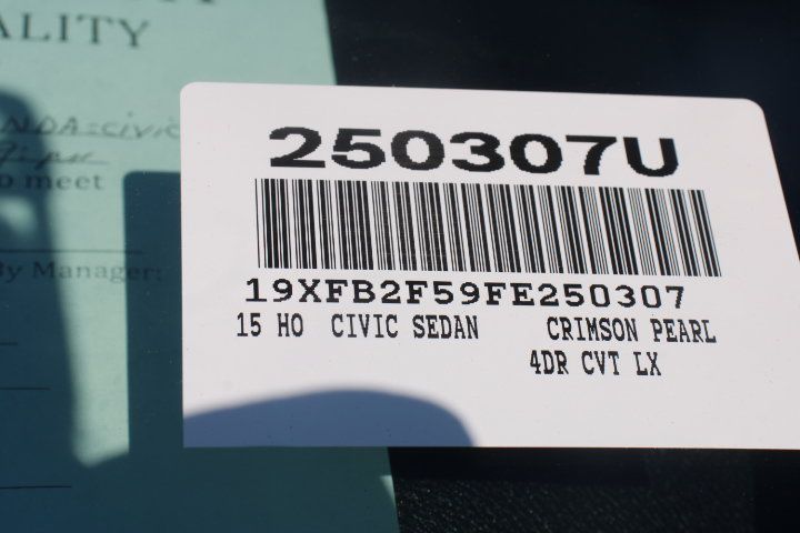 Used 2015 Honda Civic LX image 27