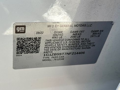 Used 2022 Chevrolet Malibu LS w/ LPO, Floor Liner Package FWD image 40