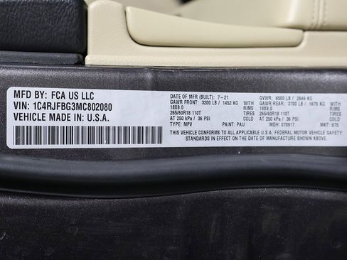 Used 2021 Jeep Grand Cherokee Limited image 55