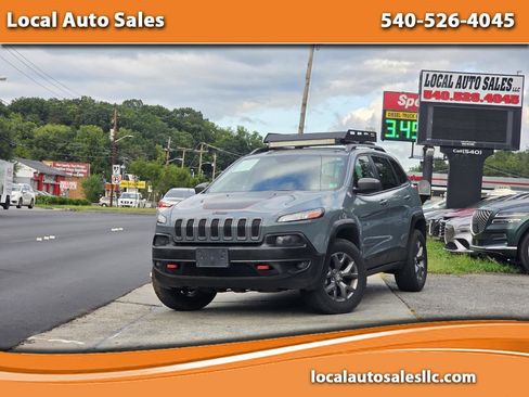 Used 2014 Jeep Cherokee Trailhawk w/ Leather Interior Group AWD/4WD image 1