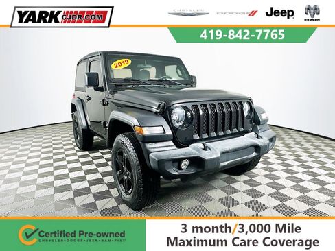Certified 2019 Jeep Wrangler Sport image 1