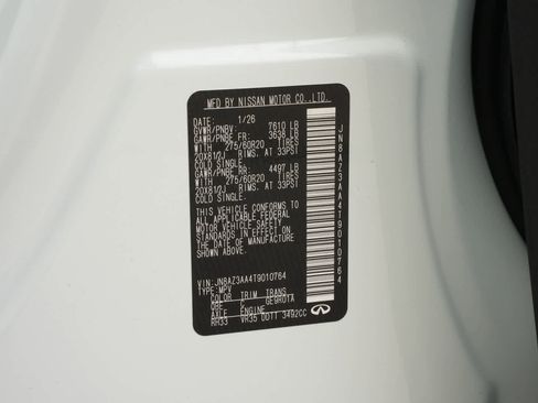 New 2026 INFINITI QX80 Pure RWD image 27