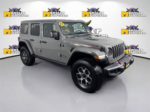 Used 2021 Jeep Wrangler Unlimited Rubicon w/ Dual Top Group image 3