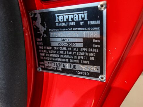 Used 1988 Ferrari 328 GTS image 26