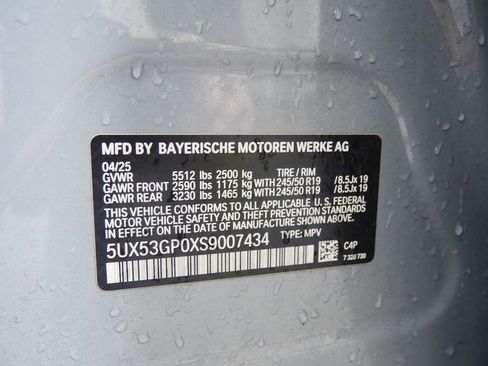 Certified 2025 BMW X3 xDrive30i image 26