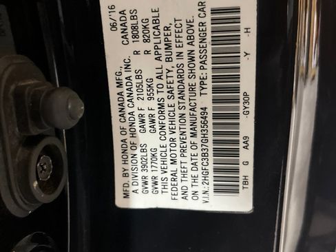Used 2016 Honda Civic EX-T image 26