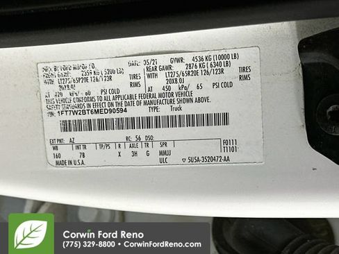 Used 2021 Ford F250 Platinum w/ FX4 Off-Road Package AWD/4WD image 31