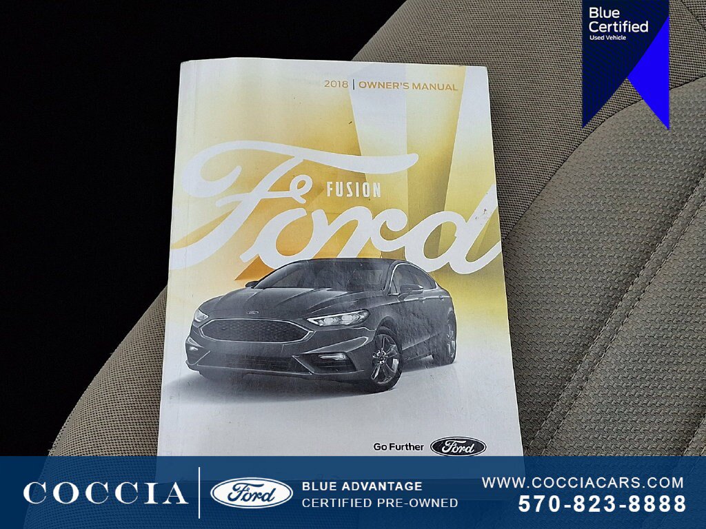 Certified 2018 Ford Fusion SE w/ Fusion SE Technology Package FWD image 25