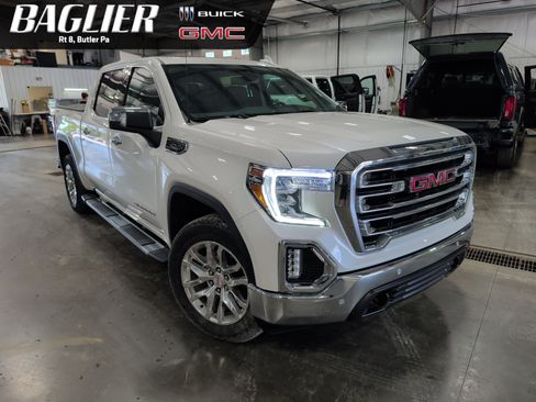 Used 2021 GMC Sierra 1500 SLT w/ SLT Premium Plus Package AWD/4WD image 1