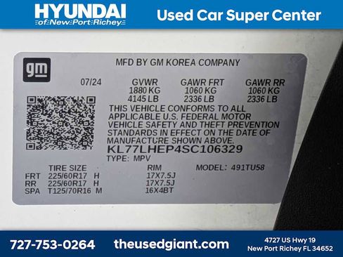 Used 2025 Chevrolet Trax LT w/ Driver Confidence Package FWD image 37