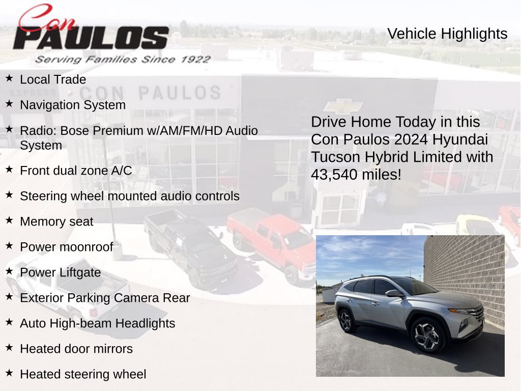 Used 2024 Hyundai Tucson Limited AWD/4WD image 8