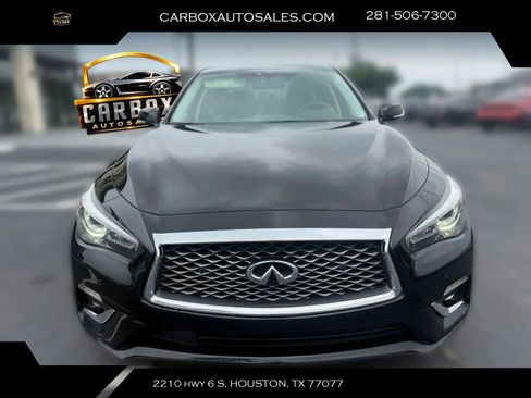 Used 2020 INFINITI Q50 Luxe w/ Essential Package (3.0T Luxe) RWD image 8
