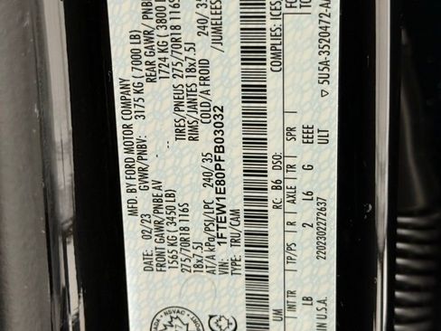 Used 2023 Ford F150 Tremor image 45