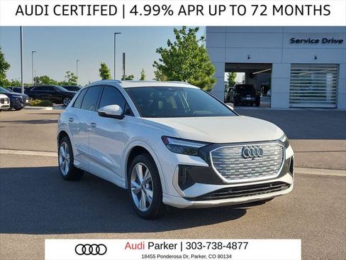 Certified 2023 Audi Q4 e-tron Premium Plus AWD/4WD image 1