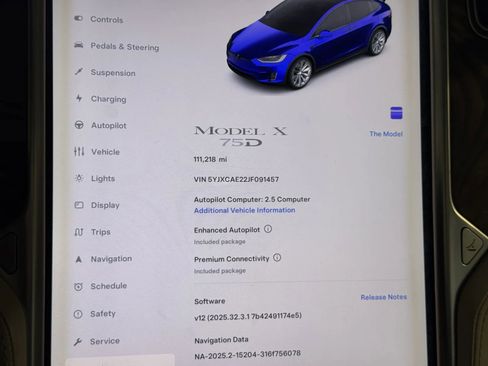 Used 2018 Tesla Model X 75D image 15