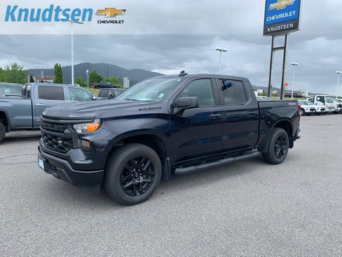 Used 2023 Chevrolet Silverado 1500 Custom w/ LPO, Dark Essentials Package AWD/4WD image 3