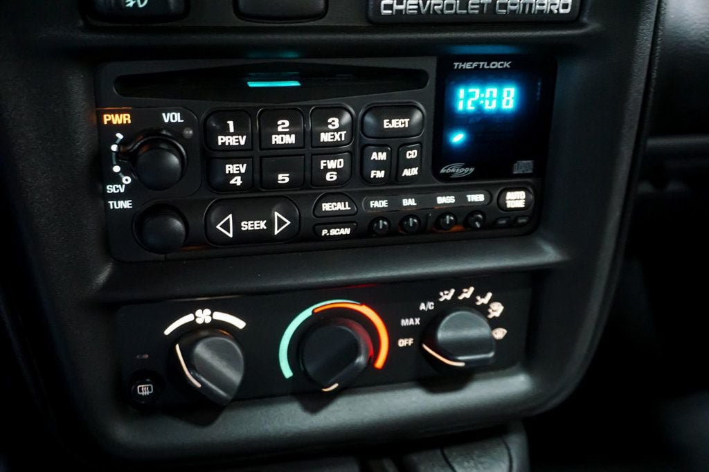 Used 2002 Chevrolet Camaro Z28 w/ SS Performance/Appearance Pkg RWD image 24