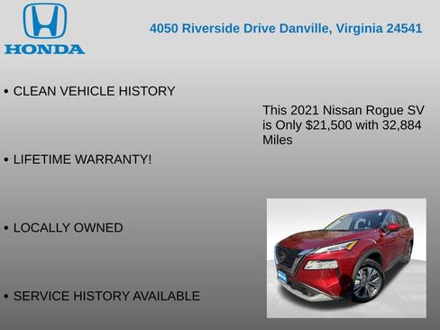 Used 2021 Nissan Rogue SV image 7