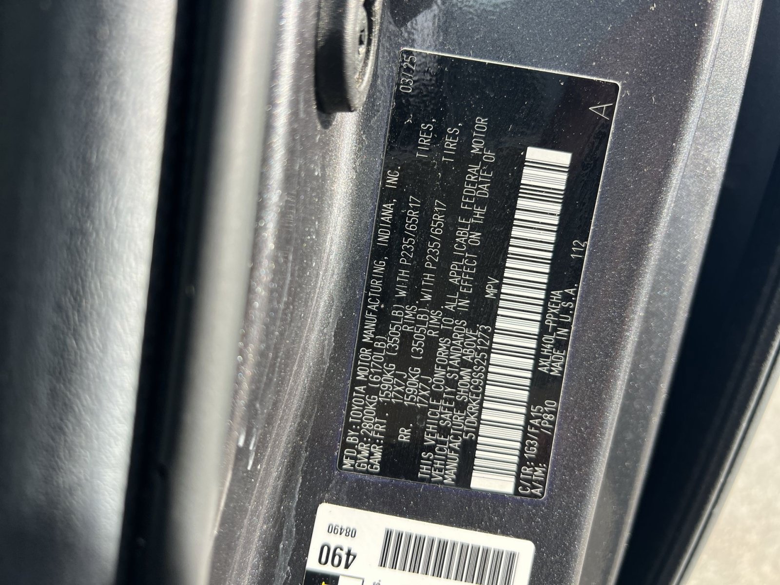 Used 2025 Toyota Sienna LE FWD image 28