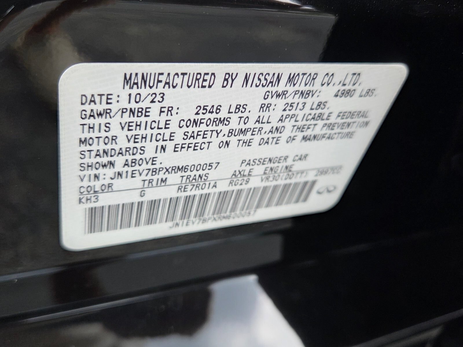 Used 2024 INFINITI Q50 Luxe w/ Cargo Package RWD image 17