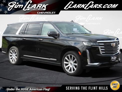 Used 2023 Cadillac Escalade ESV Premium Luxury Platinum w/ Heavy-Duty Trailer Package AWD/4WD image 1