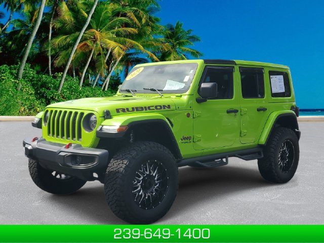 Used 2021 Jeep Wrangler Unlimited Rubicon AWD/4WD image 1