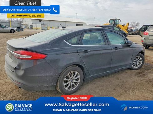 Used 2017 Ford Fusion S FWD image 4
