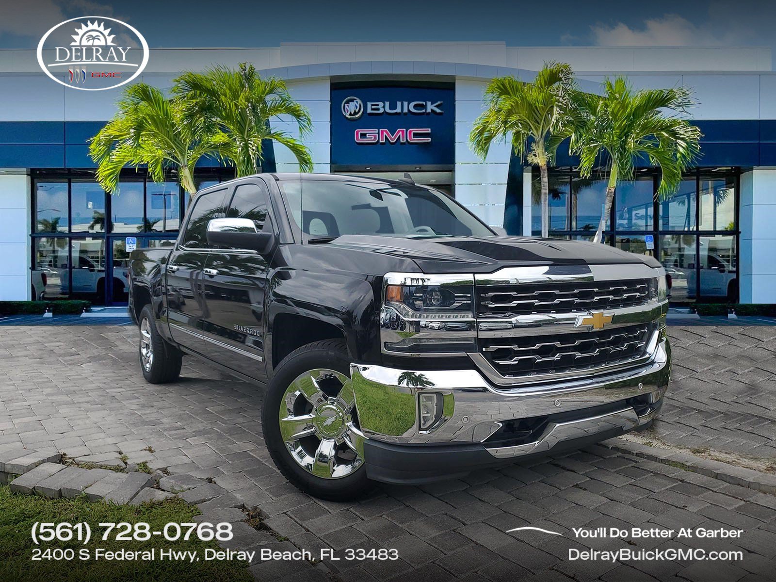 Used 2018 Chevrolet Silverado 1500 LTZ w/ Sport Package RWD image 1