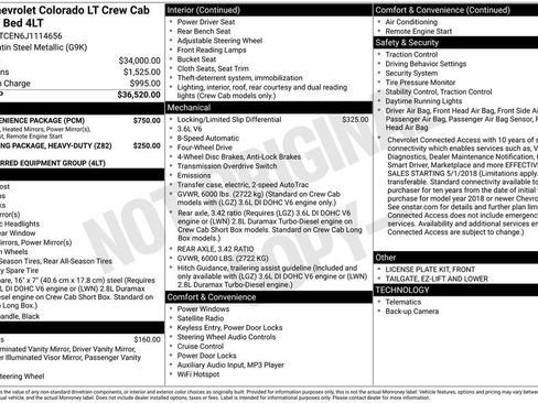 Certified 2018 Chevrolet Colorado LT w/ LT Convenience Package image 5