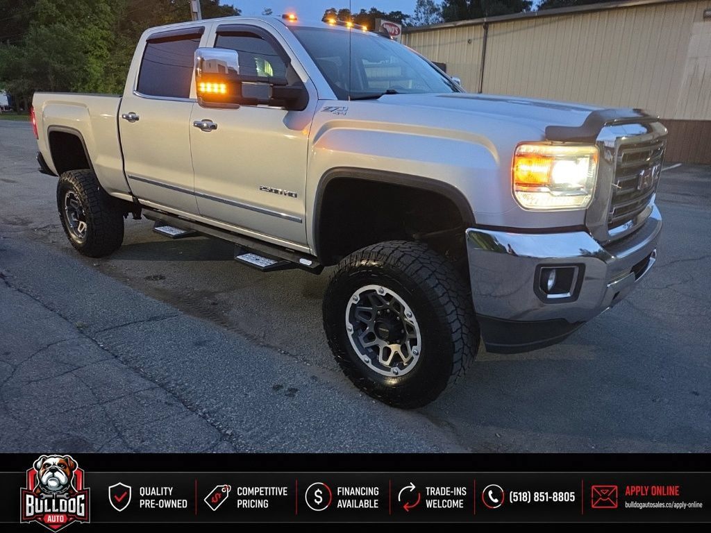 Used 2016 GMC Sierra 2500 SLT w/ Snow Plow Prep Package AWD/4WD image 3