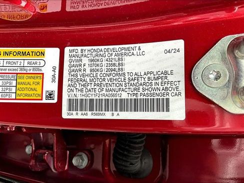 Used 2024 Honda Accord LX image 17