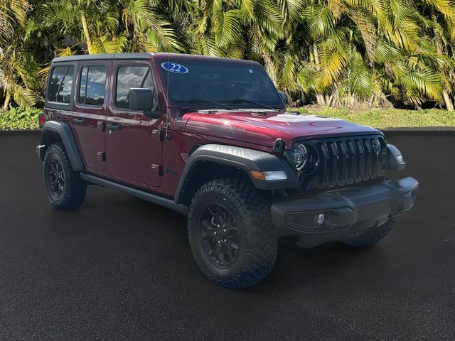 Used 2022 Jeep Wrangler Unlimited Sport AWD/4WD image 2