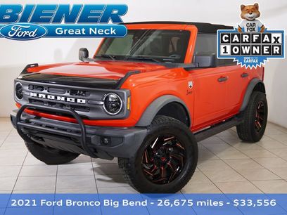 Certified 2021 Ford Bronco Big Bend