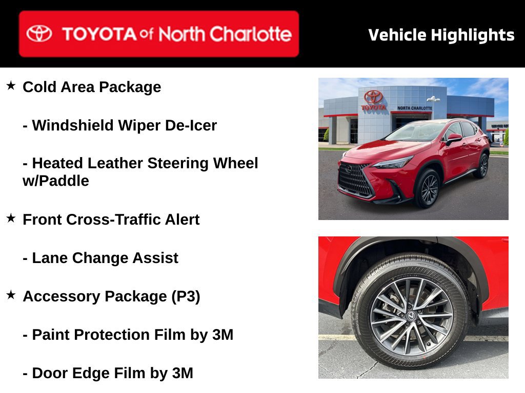 Used 2025 Lexus NX 350h AWD w/ Cold Area Package image 4