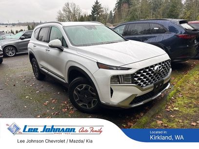 Used 2023 Hyundai Santa Fe Blue