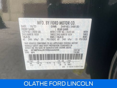 Used 2024 Ford Edge SEL w/ Convenience Package AWD/4WD image 14