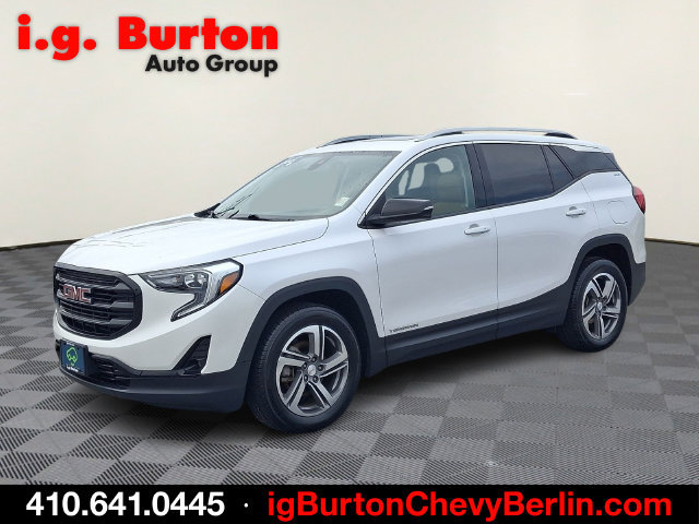 Certified 2021 GMC Terrain SLT w/ LPO, Dark Accent Package AWD/4WD image 3
