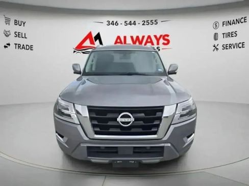 Used 2021 Nissan Armada SL w/ Captain's Chairs Package RWD image 3